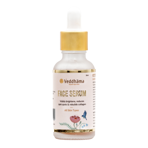 Ayurvedic Face Serum | Brightening + Collagen Boost | 100% Oil-Free